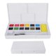 thumbnail image 4 of Professional Watercolor Paint Set Portable Watercolor Pigment with Pen Sponge (Plastic Box)12 Colors, 4 of 5