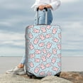 thumbnail image 3 of Lsque Cute Rabbit Printed Luggage Cover, Travel Luggage Protector,Scratch and Dirt Resistant, Fits 18-32 Inch Luggage - Large, 3 of 9