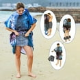 thumbnail image 6 of Catalonia Beach Changing Towel Surf Poncho Robe,Microfiber Summer Hooded Wetsuit,Quick Dry for Surfing Swimming Bathing,Swim Cover Up Fit for Adult Men and Women,Shark, 6 of 8