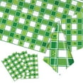 thumbnail image 3 of AYktou St Patricks Day Decorations,Spring Decor,Party Favors, Disposable Rectangle Plastic Tablecloth For Parry Festival Theme Party Table Cloth Disposable PE Table Cloth A Tablecloth, 3 of 8