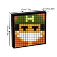 thumbnail image 4 of kurtrusly LED Creative Pixel Picture Frame Display Photos In Stunning Pixel Art Style Text LED Pixel Display, 4 of 6