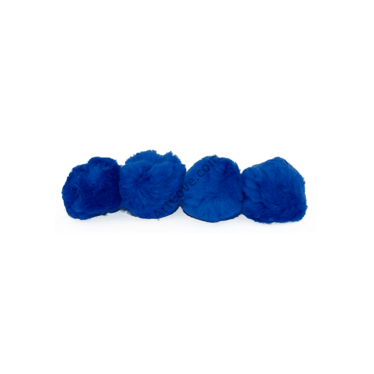 Black Craft Pom Poms - 150 Pack - Blue Squid India