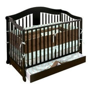 Storkcraft - Rochester Stages 3-in-1 Crib, Black