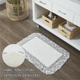 thumbnail image 3 of VHC Brands Annie Buffalo Check Bath Mat, Gray, 20x30, 3 of 6
