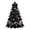 D#730-400, variant on Christmas Tree Quilt Kit 7.9" DIY Halloween Patchwork Sewing Craft Kit Seasonal Patchwork Craft Kit for Adult Beginner Gifts for Quilting Lovers Home Halloween Decor