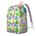 thumbnail image 2 of Waterproof Oxford fabric backpack with minimalist dots texture and adjustable shoulder straps., 2 of 5