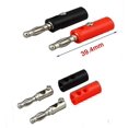 thumbnail image 3 of 30pcs 4mm Banana Plugs 4mm Banana Plug Tapping Clamp Set para altavoz Poste Terminal,11 Feliz Sencillez, 3 of 4