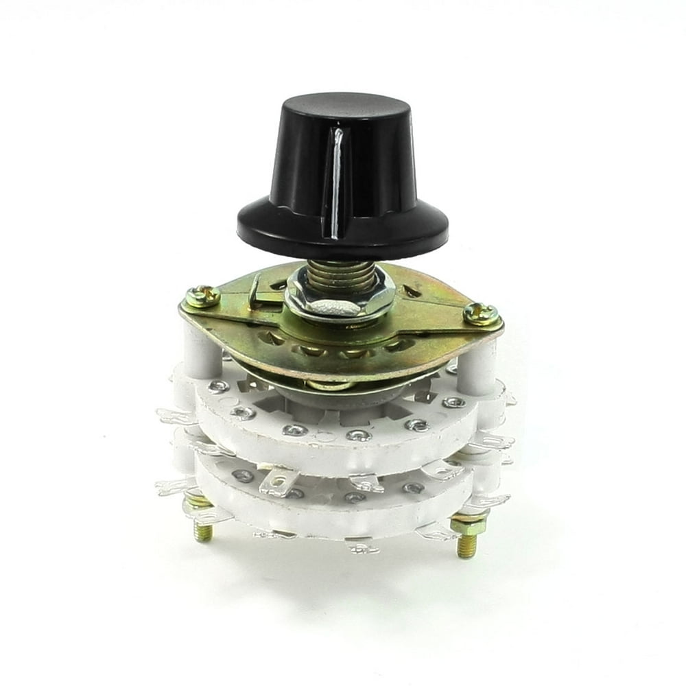 TV Radio Band Channel Rotary Switch Selector 2P11T Dual Deck Walmart