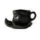 thumbnail image 1 of Taza de café de cerámica personalizada con diseño de arte facial, estilo de belleza concentrado, té negro, regalo de boda para San Valentín., 1 of 1