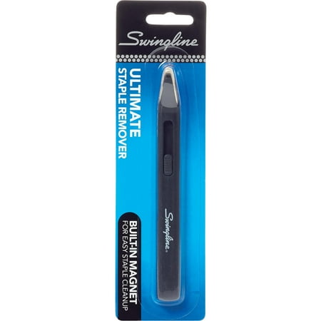 - Swingline Ultimate Staple Remover, Blade Style, Built-in Magnet, Black (S7038121)