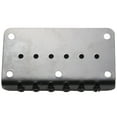 thumbnail image 2 of 2 set Hardtail Guitar Bridge Body Through for 6 String Electric Parts Black, 2 of 8