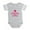 Heather Gray, variant on CafePress - I'd Rather Be Pickleballing - Cute Infant Baby Football Bodysuit