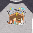 thumbnail image 4 of Inktastic Feliz Navidad Cute Nativity Scene Boys or Girls Baby Bodysuit, 4 of 5