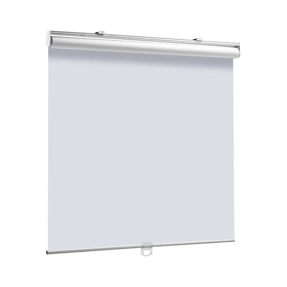 Cordless Blackout Shades 34 x 72 inch, Room Darkening Window Blinds, Thermal Insulated, Easy Install for Bedroom, Bathroom, Home Office - White