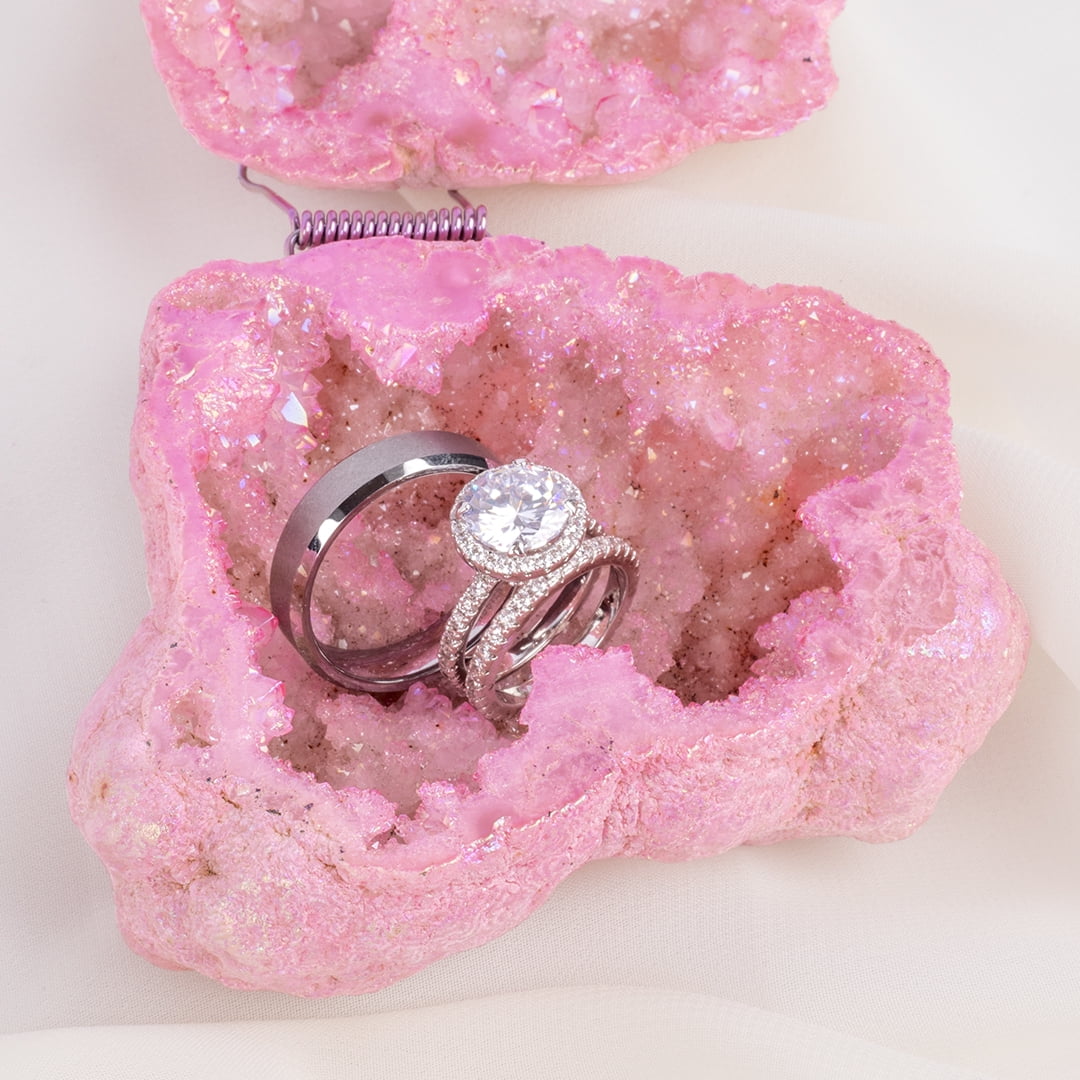 Shell Star Crown Shape Velvet Jewelry Boxes Wedding Engagement Ring Box for  Earrings Necklace Bracelet Display