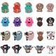 thumbnail image 1 of Sunrony 15 cuentas focales de silicona, cuentas de silicona para árbol de Navidad para hacer llaveros, cuentas de silicona focales para bolígrafos, cuentas de silicona focales para pulseras, collares,, 1 of 4