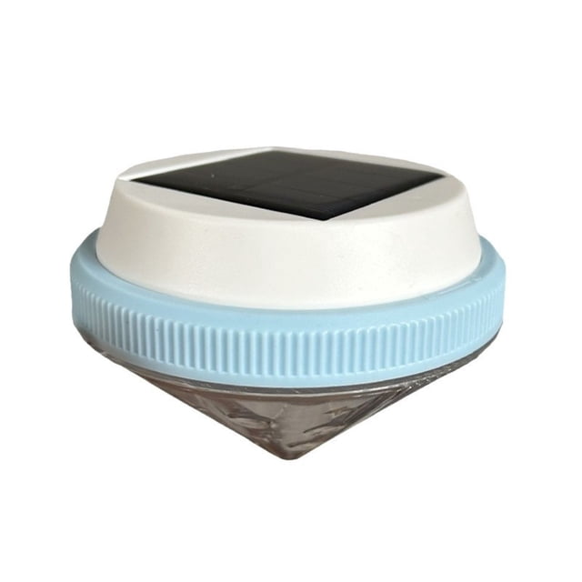 Solar Floating Pool Lights Outdoor Waterproof Diamond Shaped Solar Garden Light Color Changing for Pond Bathtub Courtyard Decor
