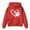 Red, variant on Mikilon Boys and Girls Tops Size 1-14 Casual Pullover Hoodie Sweatshirts Solid Color Graphic Fashion Soft Clothes Fall and Winter Comfortable Round Neck Shirts