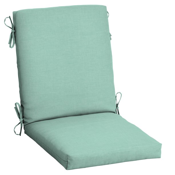 Arden Selections Outdoor Dining Chair Cushion 20 x 20, Aqua Leala ...