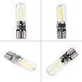 thumbnail image 3 of 10pcs 12V W5W T10 194 Glass COB Filament LED Car Interior Reading LED Bulb DRL Trunk Light, High Brightness, Glass Lens, Long Lifespan, Plug and Play Installation, Compatible with, 3 of 8