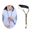 thumbnail image 2 of thinsony Saxophone Neck Strap Padded Comfortable for Soprano Saxophone Bass Clarinet White, 2 of 9