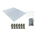 thumbnail image 2 of Lona para acampar, tienda de campaña, impermeable, hamaca, lona, ​​toldo para acampar a prueba de lluvia 220cm x 180cm, 2 of 8