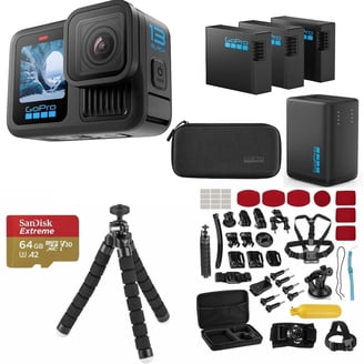 GoPro HERO8 Black バッテリ×4 microSDセット GoPro HERO8 Black Action Camera with Dual Battery Charger & Extra