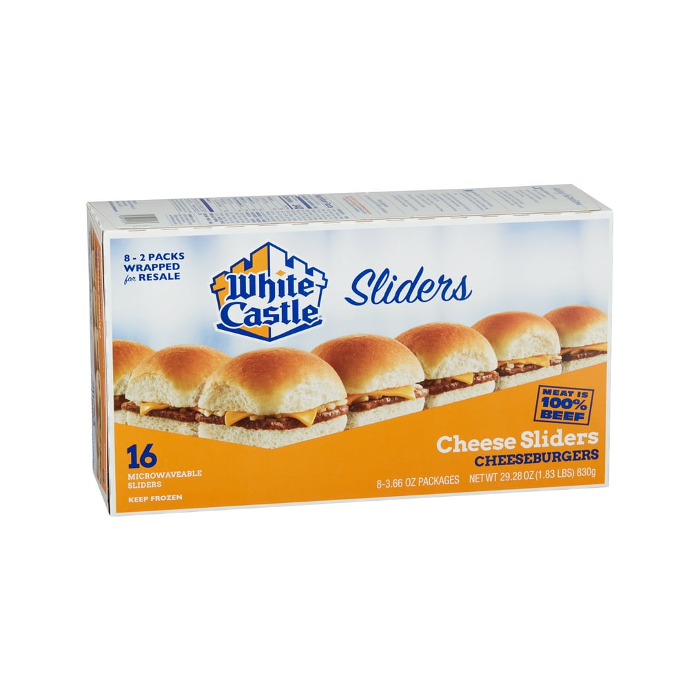 White Castle Classic Cheese Sliders, 16 count, 29.28 oz