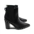 thumbnail image 2 of Charles By Charles David Women's Dodger Studded Point Toe Booties Black Size 9.5, 2 of 4