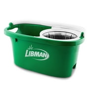 Libman Tornado Spin Mop All-in-One Floor Cleaning Kit with Advanced Microfiber Head