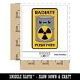 thumbnail image 2 of Radiate Positivity Radioactive Material Barrel Car Window Bumper Water Bottle Phone Tablet Laptop Waterproof Vinyl Decal Sticker Set 5-Pack - Gloss Finish - 3.0", 2 of 7