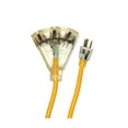 thumbnail image 1 of Xtricity - 3-Outlet Grounding Electric Light Extension Cord, 15.2 Meter Length, For Outdoor Use, Yellow, 1 of 2