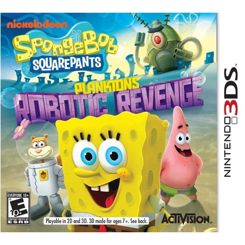 La Vengeance Robotique du Plancton (3DS)