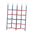 thumbnail image 4 of Niños al aire libre Rainbow Climbing Net Climbing Cargo Net Niños interiores Práctico Jungle Gym Gym Equipo de entrenamiento para niños, 4 of 8