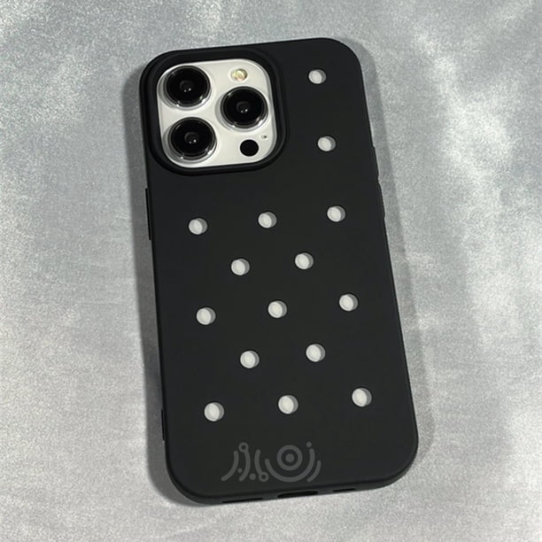 Funda De Teléfono De Color Caramelo Lindo Para iPhone 14 11 12 13 Pro Max Blanda Encantadora De Lunares Huecos De Silicona Carcasa