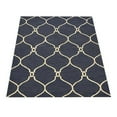 thumbnail image 4 of Rugsotic Carpets Hand Tufted Wool Eco-Friendly Area Rugs - 6'x9', Rectangle, Blue Beige, Modern Contemporary Design, High Pile Handmade Anti Skid Rugs for Living Room, Bed Room (K01004), 4 of 5