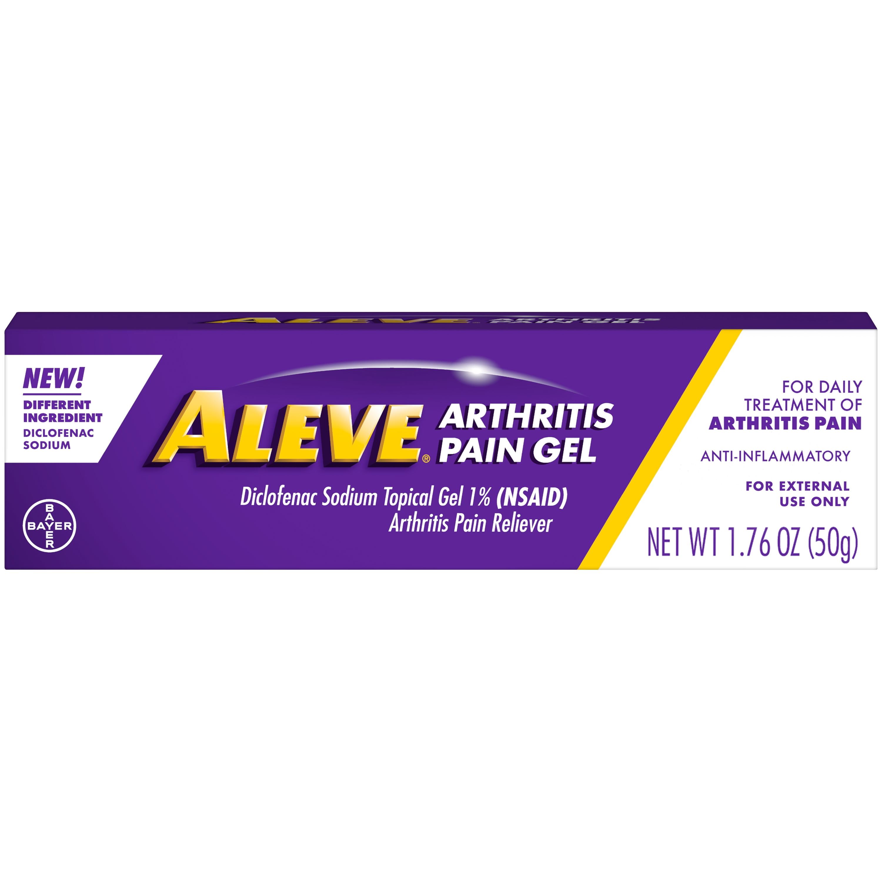 Aleve Arthritis Pain Gel for Topical Arthritis Pain Relief, 50G Tube