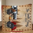thumbnail image 4 of Custom Camping Quilt/Single Layer Fleece Blanket - Gift Idea For Couple,, 4 of 8
