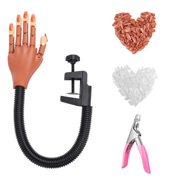 Práctica manual para uñas acrílicas LIONVISON con 200 puntas