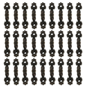 24pcs Vintage Cabinet Handles Cupboard Door Pulls Furniture Drawer Grips