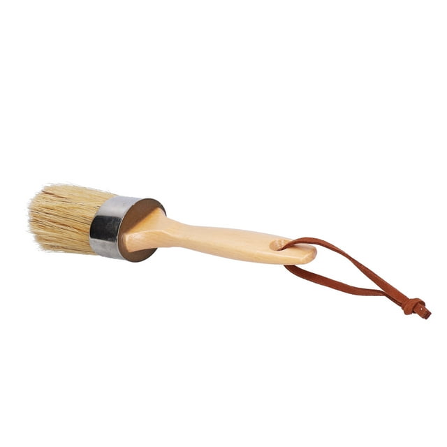 Round Brush, Comfortable Long-time Safe And Durable Paint Brush Ergonomic With Multifunction For Paint Brushing Barbecue Home Decoration
