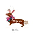 thumbnail image 3 of MXTPOV Creative Dachshund Signs, Wooden Dachshund Pattern Signs Hanging for Wall Decor, Welcome Sign for Front Door, Easter Decorations, Home Decor, 3 of 5