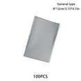 thumbnail image 2 of tredstone 100pcs Transparent Candy Bags Flat Open Top Plastic Cookie Wedding Small Sweets Pouch for Gifts Treats Wrapping Displaying Usage 8*12 Common0.05mm, 2 of 9