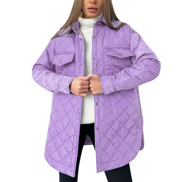 Larisalt Womens Winter Coats,Women's Lightweight LongSleeve Water