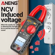 ANENG ST181 Digital Clamp Multimeter, 4000 Counts AC Current NCV Tester for Electrical and Voltage Testing