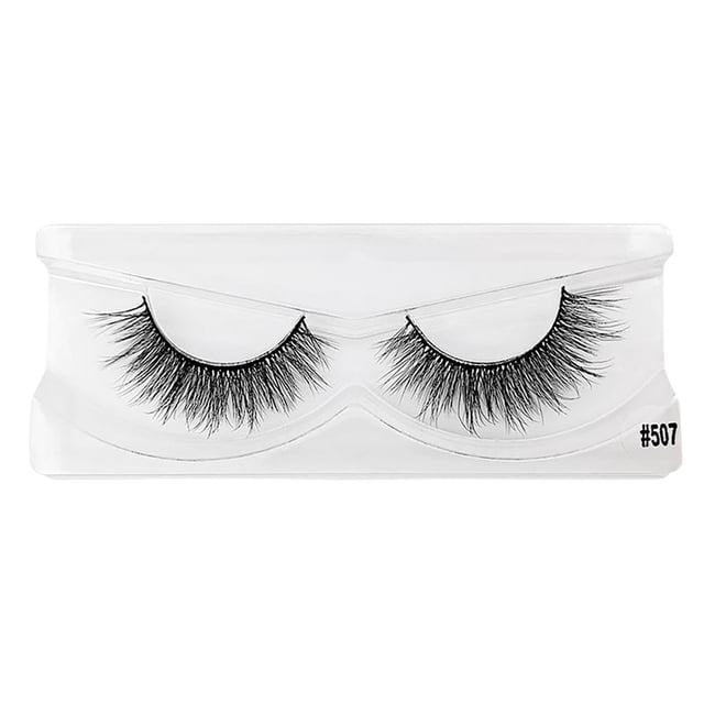 1 Pair Of 3D Imitation Water Mane Natural Thick False Eyelashes Set 10 StyleS
