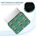 thumbnail image 2 of FORMRS 13-13.3 inch Laptop Sleeve Case Soft Carrying Quilted Computer Bag Cover, Christmas Trees, 2 of 7