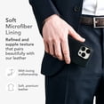 thumbnail image 2 of DONBOLSO Vintage Black Leather iPhone 14 Pro Max Case - Classic Cover with Anti-Scratch Microfiber Lining - Compatible with MagSafe - Size 14 Max, 2 of 5
