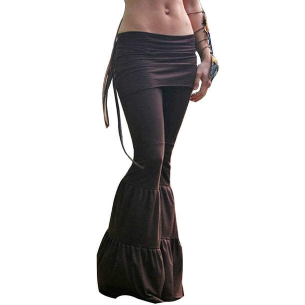 high waisted stretch flare pants
