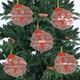 thumbnail image 5 of Adornos Navideños para Árbol, Monogramas Decorativos Acrílicos 2D con Gorro de Papá Noel, 26 Letras, Adornos Colgantes para Manualidades, Decoración Navideña Del Hogar., 5 of 5